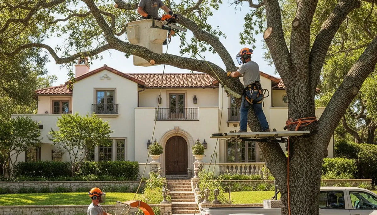 Tree removal crew serving Saint Petersburg, FL for safe, professional tree service