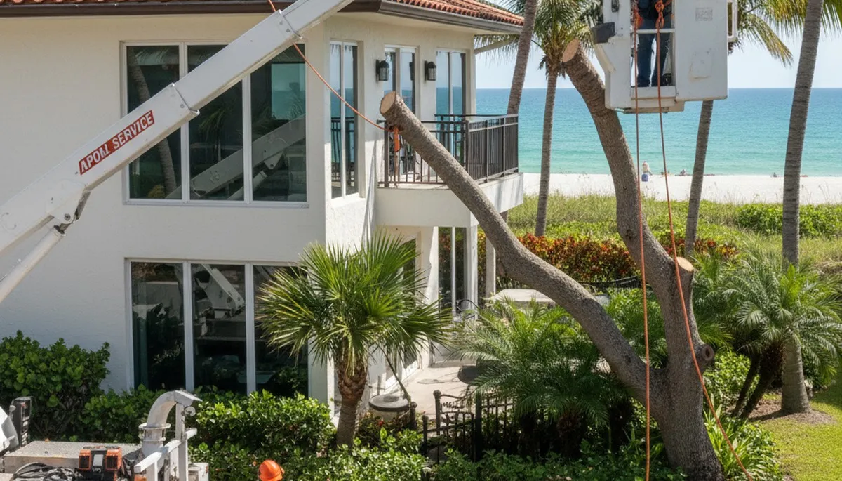 Tree removal crew in Saint Petersburg, FL, providing professional tree service for homeowners