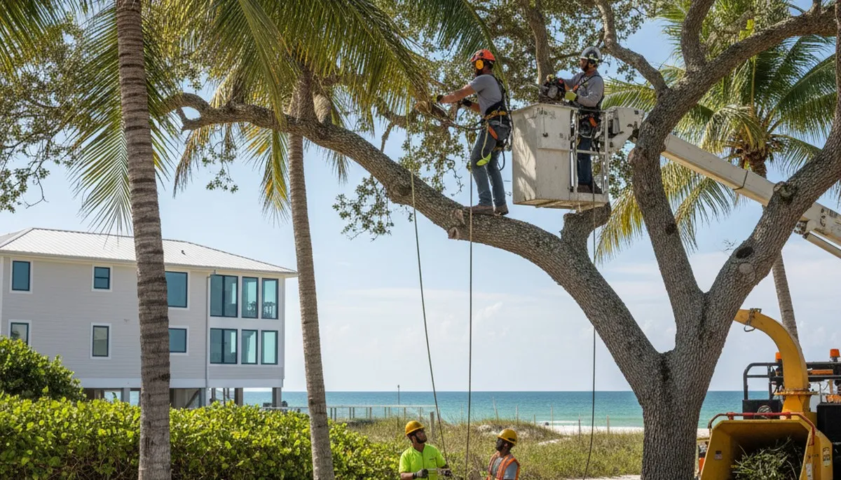 Professional tree removal service in Saint Petersburg, FL for safe tree cutting and cleanup