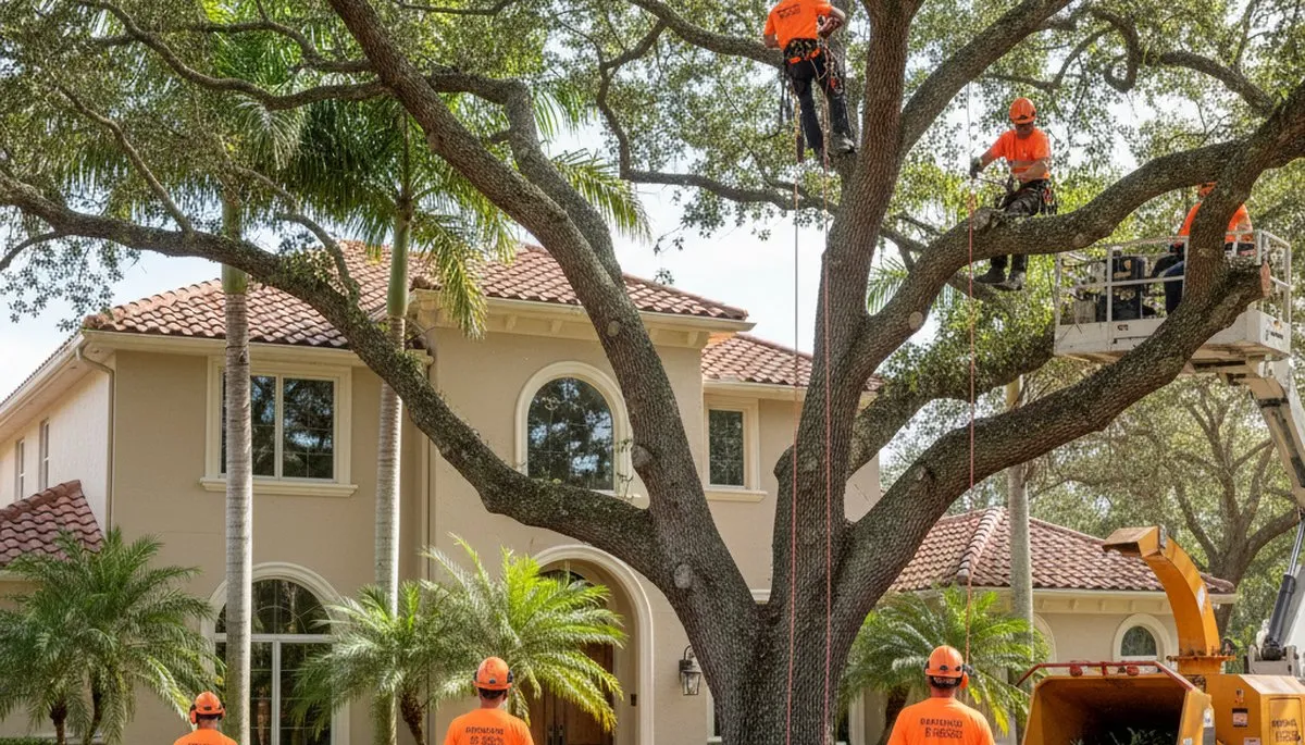 Professional tree removal service in Saint Petersburg, FL for safe, efficient property cleanup