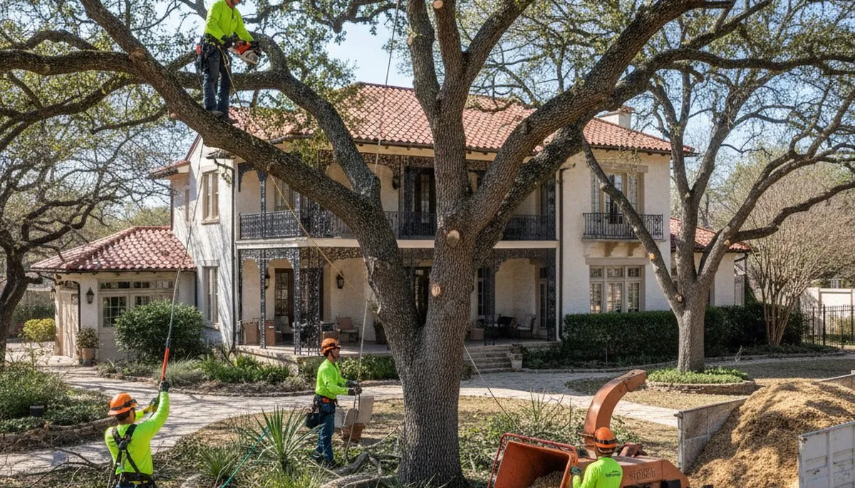 Professional tree removal crew serving Saint Petersburg, FL with safe, efficient tree service