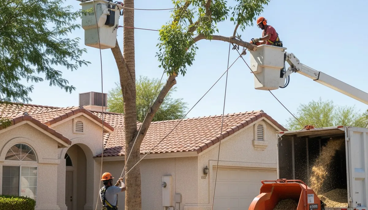 Tree service crew providing professional tree removal in Saint Petersburg, FL